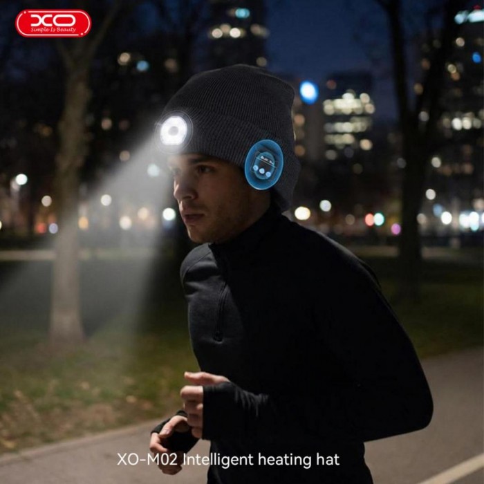 XO M02 Ασύρματος Σκούφος Bluetooth με Ενσωματωμένα Ακουστικά και Μικρόφωνο