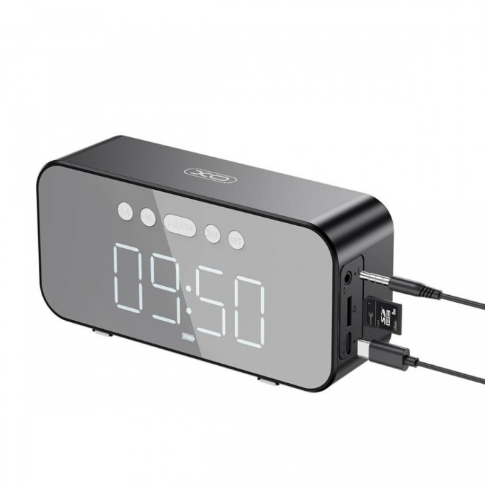 XO F41 Ρολόι - Ξυπνητήρι με Ηχείο Bluetooth FM-Radio