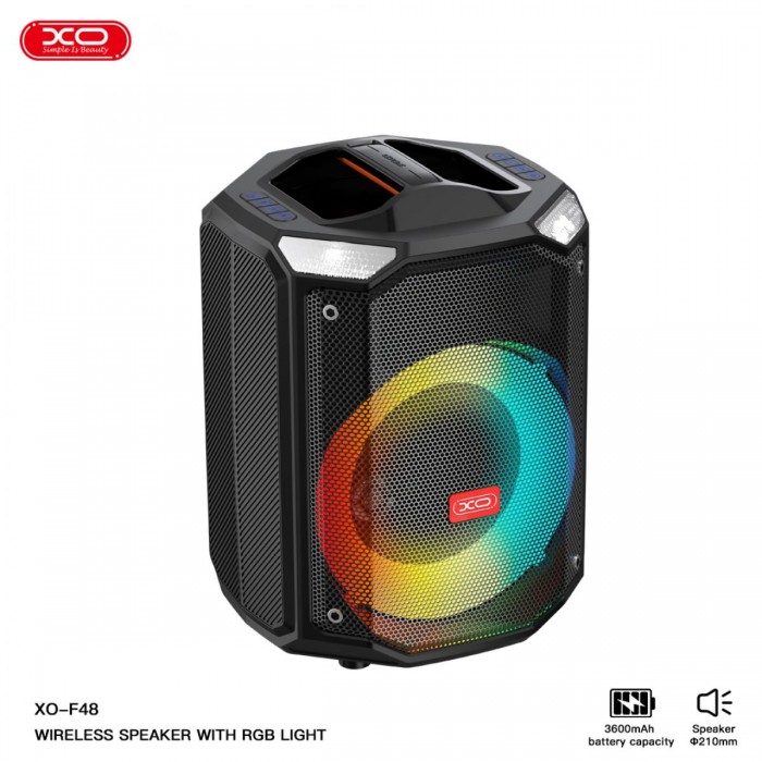 XO F48 Διπλό Bluetooth Ηχείο 40W 8 XO F48 Διπλό Bluetooth Ηχείο 40W 8