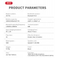 XO F53 Xingmu Ηχείο 8 ιντσών RGB Ηχείο Bluetooth 40W