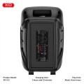 XO F51 Colored Jade Εξωτερικό Ηχείο RGB Bluetooth 10W