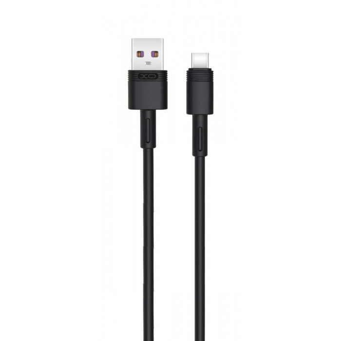 XO NB-Q166 5A Καλώδιο Γρήγορης Φόρτισης για Type-C Μαύρο 1m XO NB-Q166 5A Καλώδιο Γρήγορης Φόρτισης για Type-C Μαύρο 1m