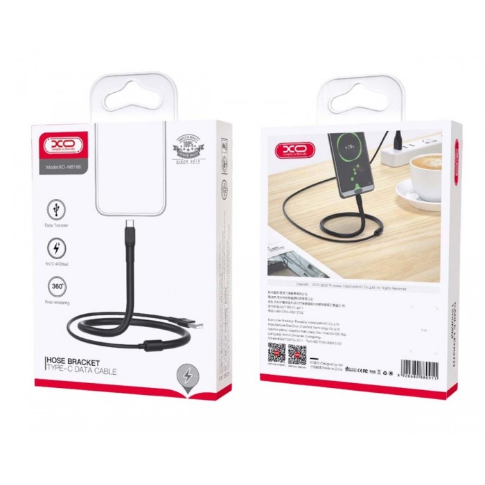 XO NB195 2 σε 1 usb Καλώδιο Φόρτισης Βάση για Micro 1.2m