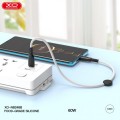 XO NB-Q248A Καλώδιο Φόρτισης + Data Suluo Series Type-c to Lightning 27W L=25cm Μαύρο