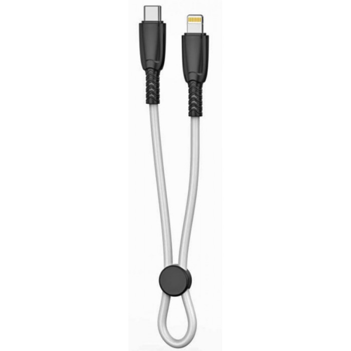 XO NB-Q248A Καλώδιο Φόρτισης + Data Suluo Series Type-c to Lightning 27W L=25cm Άσπρο