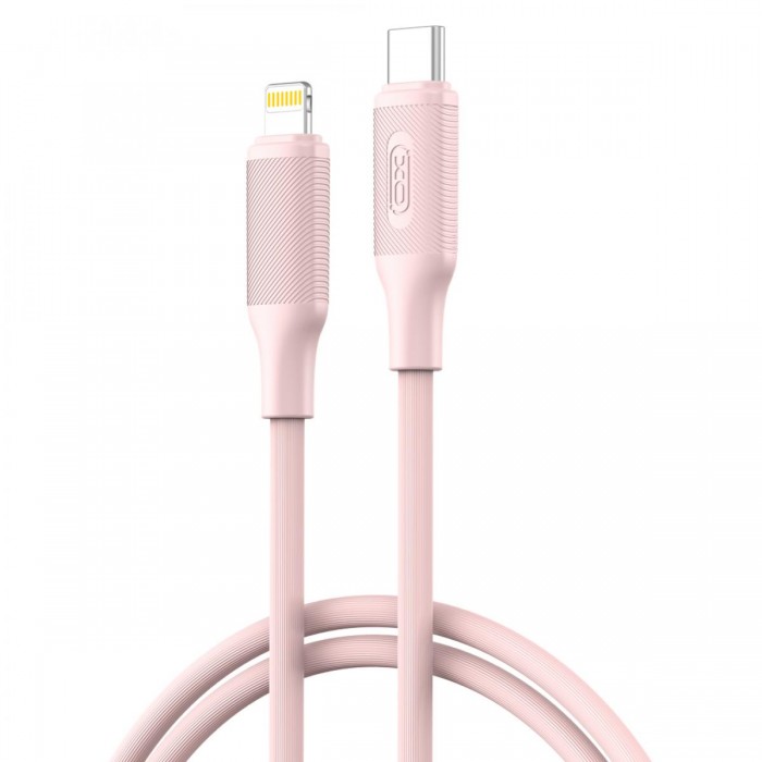 XO NB-Q265A PD 27W Type-C σε Lightning Μινιμαλιστικό Καλώδιο (Ροζ) XO NB-Q265A PD 27W Type-C σε Lightning Μινιμαλιστικό Καλώδιο (Ροζ)