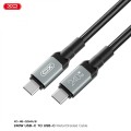 XO NB-Q264A Type-c to Type-c 240W High Power Data Cable 1m XO NB-Q264A Type-c to Type-c 240W High Power Data Cable 1m