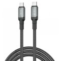 XO NB-Q264B Type-c to Type-c 240W High Power Data Cable 2m XO NB-Q264B Type-c to Type-c 240W High Power Data Cable 2m