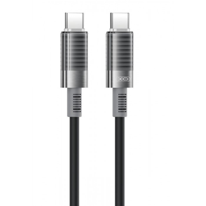 XO NB-Q282B Καλώδιο Σιλικόνης Type-c σε Type-c 60W Μαύρο XO NB-Q282B Καλώδιο Σιλικόνης Type-c σε Type-c 60W Μαύρο