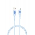 XO NB280 Καλώδιο δεδομένων Type-C 1M 3A Μπλε XO NB280 Καλώδιο δεδομένων Type-C 1M 3A Μπλε