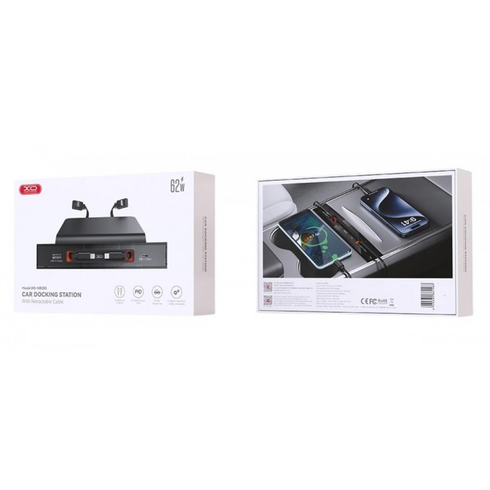 XO NB285 Docking Station με Αναδιπλούμενα Καλώδια 4-in-1 XO NB285 Docking Station με Αναδιπλούμενα Καλώδια 4-in-1