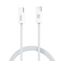 XO NB-Q273 iP15 Καλώδιο φόρτισης Type-C σε Type-C 60W Λευκό XO NB-Q273 iP15 Καλώδιο φόρτισης Type-C σε Type-C 60W Λευκό