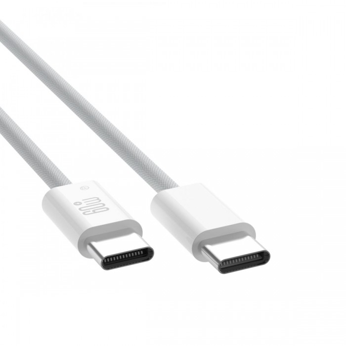 XO NB-Q273 iP15 Καλώδιο φόρτισης Type-C σε Type-C 60W Λευκό XO NB-Q273 iP15 Καλώδιο φόρτισης Type-C σε Type-C 60W Λευκό