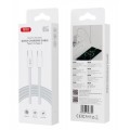 XO NB-Q260C Type-C σε Type-C 60W 3m Καλώδιο Δεδομένων XO NB-Q260C Type-C σε Type-C 60W 3m Καλώδιο Δεδομένων
