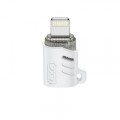 XO NB256F Αντάπτορας Micro Θηλυκό σε Lighting Αρσενικό με Κορδόνι