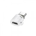 XO NB256G Αντάπτορας Micro Θηλυκό σε Type-C Αρσενικό με Κορδόνι