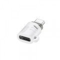 XO NB256H Αντάπτορας Type-C Θηλυκό σε Micro Αρσενικό με Λουράκι