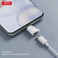 XO NB256H Αντάπτορας Type-C Θηλυκό σε Micro Αρσενικό με Λουράκι