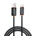 XO NB302 Καλώδιο Ταχείας Φόρτισης & Μεταφοράς Δεδομένων USB-A σε Type-C 3A Μαύρο 1m XO NB302 Καλώδιο Ταχείας Φόρτισης & Μεταφοράς Δεδομένων USB-A σε Type-C 3A Μαύρο 1m