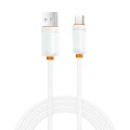 XO NB302 Καλώδιο Ταχείας Φόρτισης & Μεταφοράς Δεδομένων USB-A σε Type-C 3A Λευκό 1m XO NB302 Καλώδιο Ταχείας Φόρτισης & Μεταφοράς Δεδομένων USB-A σε Type-C 3A Λευκό 1m