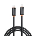 XO NB-Q302A Καλώδιο Φόρτισης & Μεταφοράς Δεδομένων Lightning σε Type-C 27W Μαύρο 1m XO NB-Q302A Καλώδιο Φόρτισης & Μεταφοράς Δεδομένων Lightning σε Type-C 27W Μαύρο 1m