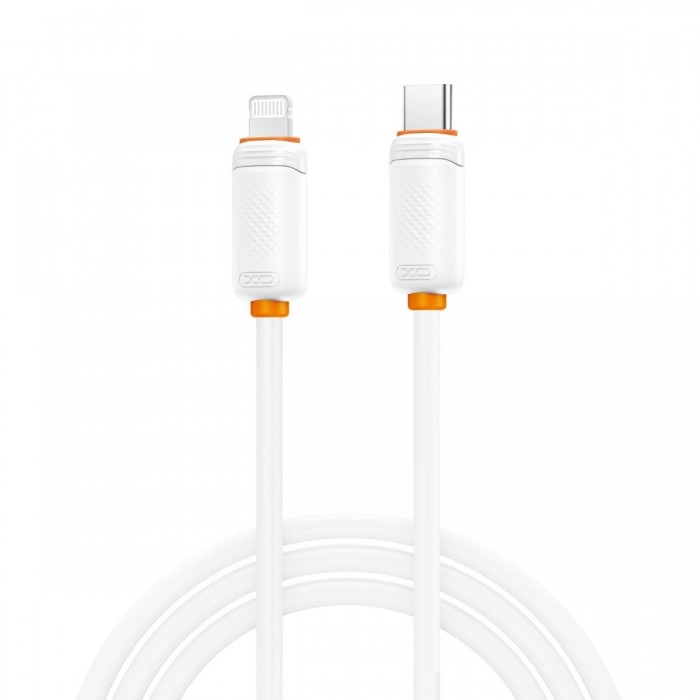 XO NB-Q302A Καλώδιο Φόρτισης & Μεταφοράς Δεδομένων Lightning σε Type-C 27W Λευκό 1m XO NB-Q302A Καλώδιο Φόρτισης & Μεταφοράς Δεδομένων Lightning σε Type-C 27W Λευκό 1m