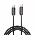 XO NB-Q302B Καλώδιο Φόρτισης & Μεταφοράς Δεδομένων Type-C σε Type-C 60W Μαύρο 1m XO NB-Q302B Καλώδιο Φόρτισης & Μεταφοράς Δεδομένων Type-C σε Type-C 60W Μαύρο 1m