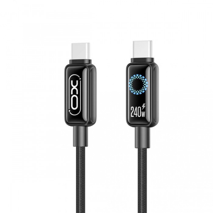 XO NB-Q312A Καλώδιο Φόρτισης & Δεδομένων USB Type-C σε Type-C 240W 1μ XO NB-Q312A Καλώδιο Φόρτισης & Δεδομένων USB Type-C σε Type-C 240W 1μ
