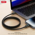 XO NB-Q312B Καλώδιο Φόρτισης & Δεδομένων Type-C σε Type-C 240W 2μ XO NB-Q312B Καλώδιο Φόρτισης & Δεδομένων Type-C σε Type-C 240W 2μ