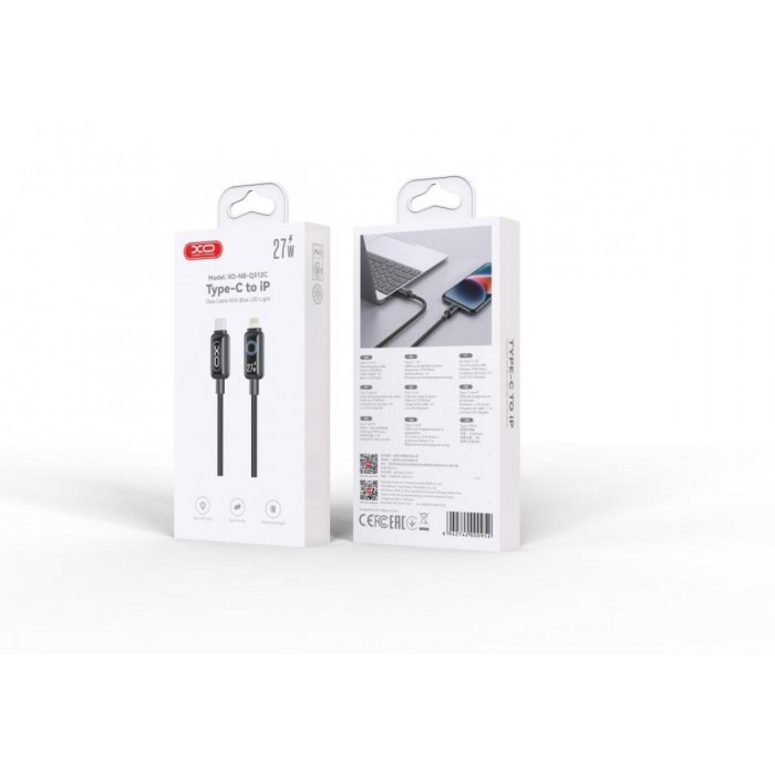 XO NB-Q312C Καλώδιο Φόρτισης & Δεδομένων Type-C σε Lightning 27W 1m XO NB-Q312C Καλώδιο Φόρτισης & Δεδομένων Type-C σε Lightning 27W 1m