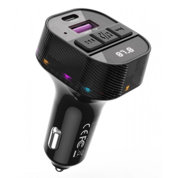 XO BCC17 Smart Bluetooth MP3 A+C Dual Port PD30W Φορτιστής Αυτοκινήτου