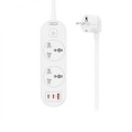 XO WL31 (EU) 30W 2AC + 1USB-A + 2USB-C με Διακόπτη