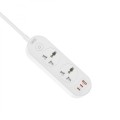 XO WL31 (EU) 30W 2AC + 1USB-A + 2USB-C με Διακόπτη