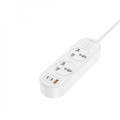 XO WL31 (EU) 30W 2AC + 1USB-A + 2USB-C με Διακόπτη