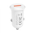 XO CC68 Mini Smart Single Φορτιστής Aυτοκινήτου QC18W