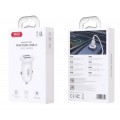 XO CC67 Mini Smart Dual USB Φορτιστής αυτοκινήτου 2.4A