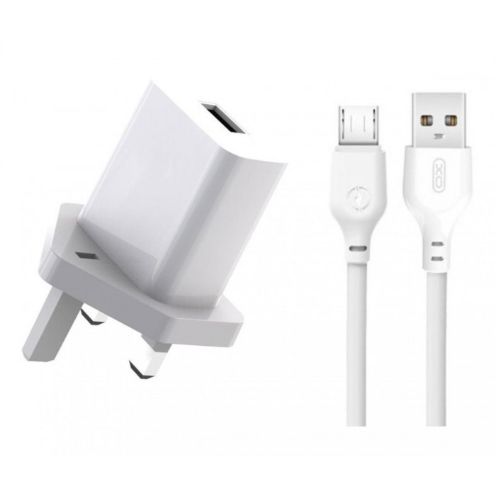 XO L99 (UK) Φορτιστής με Καλώδιο Micro 2.4A XO L99 (UK) Φορτιστής με Καλώδιο Micro 2.4A