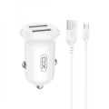 XO CC67 Mini Smart Φορτιστής Αυτοκινήτου με 2 Θύρες USB 2.4A και Καλώδιο Type-C (NB103) XO CC67 Mini Smart Φορτιστής Αυτοκινήτου με 2 Θύρες USB 2.4A και Καλώδιο Type-C (NB103)