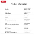 XO CX042 Ασύρματος Μαγνητικός Φορτιστής με Μπλε LED Φως Φόρτισης 15W