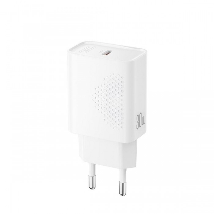 XO L162 EU 30W Φορτιστής Γρήγορης Φόρτισης Type-C με Καλώδιο Type-C XO L162 EU 30W Φορτιστής Γρήγορης Φόρτισης Type-C με Καλώδιο Type-C