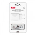 XO L159 QC18W Φορτιστής Γρήγορης Φόρτισης USB-A με Καλώδιο Micro USB XO L159 QC18W Φορτιστής Γρήγορης Φόρτισης USB-A με Καλώδιο Micro USB