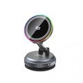 XO CX046 Ασύρματος Φορτιστής 25W με Βεντούζα και RGB Φωτισμό