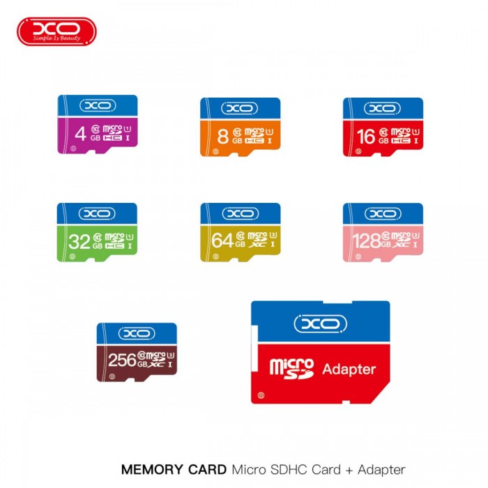 XO TF Κάρτα Μνήμης High Speed 4GB XO TF Κάρτα Μνήμης High Speed 4GB