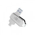 XO U50 Στικάκι & Αντάπτορας Type-C σε USB OTG USB 3.0 Έκδοση 128GB
