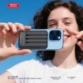 XO PR288 Powerbank Ταχείας Φόρτισης 15W με 3 Ενσωματωμένα Καλώδια & Ασύρματη Φόρτιση PD20W 10000mAh