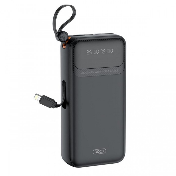 XO PR279 Powerbank με Καλώδια USB-A Type-C Micro & Lightning 20.000mAh XO PR279 Powerbank με Καλώδια USB-A Type-C Micro & Lightning 20.000mAh