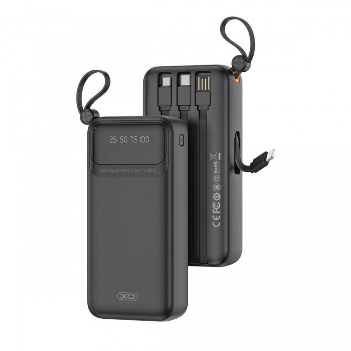 XO PR279 Powerbank με Καλώδια USB-A Type-C Micro & Lightning 20.000mAh XO PR279 Powerbank με Καλώδια USB-A Type-C Micro & Lightning 20.000mAh