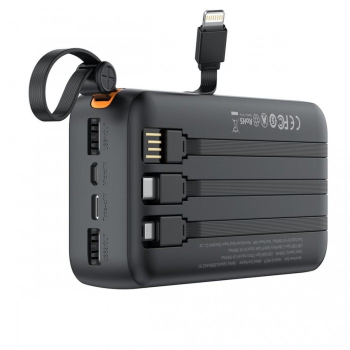 XO PR279 Powerbank με Καλώδια USB-A Type-C Micro & Lightning 20.000mAh XO PR279 Powerbank με Καλώδια USB-A Type-C Micro & Lightning 20.000mAh