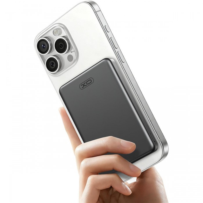 XO PR296 Powerbank Ταχείας Φόρτισης Μεταλικό με Μαγνήτη 10.000mAh Γκρι XO PR296 Powerbank Ταχείας Φόρτισης Μεταλικό με Μαγνήτη 10.000mAh Γκρι