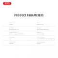 XO PB308 Ψηφιακό Power Bank Γρήγορης Φόρτισης 10000mAh